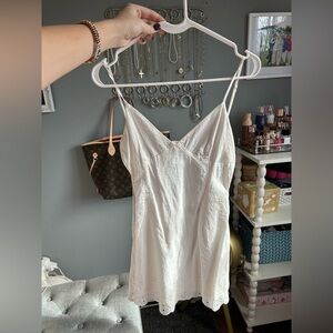 White Fox Boutique White Mini Dress